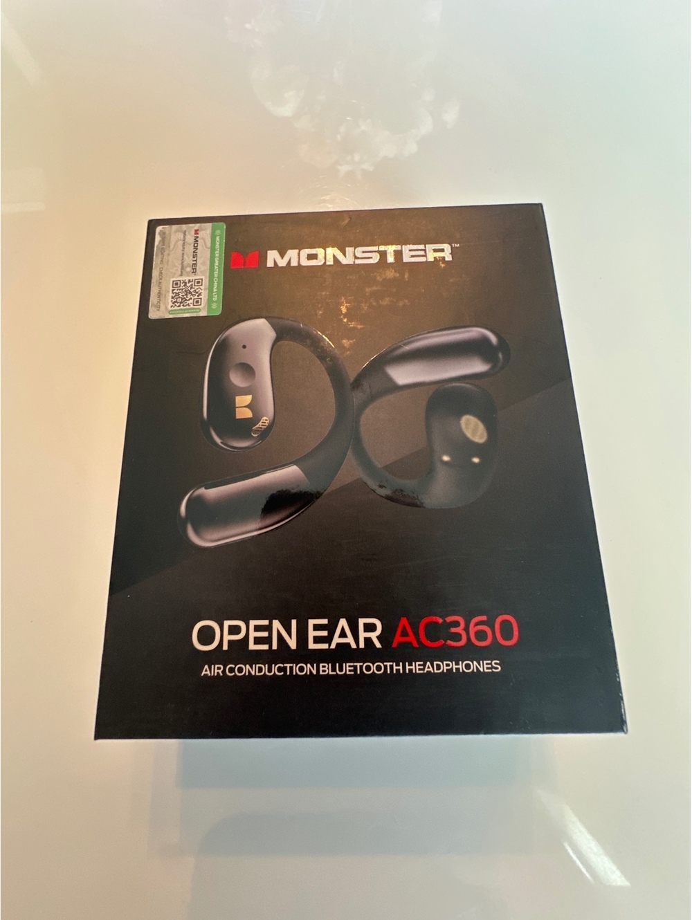 Monster Open Ear AC360 Air Conduction Bluetooth Headphones - New!